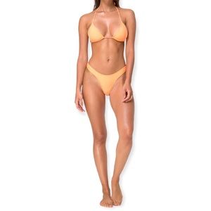 Motel Rocks Pami Highlighter Neon Cheeky Bikini